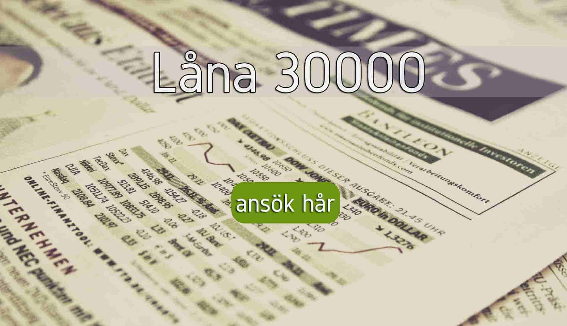 Låna 30000