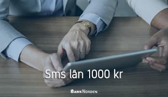 Sms lån 1000 kr