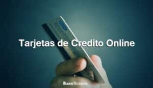Tarjetas de credito online